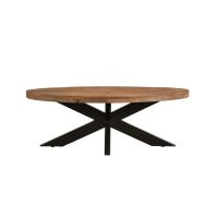 Sturdy eettafel ovaal 130 cm - naturel