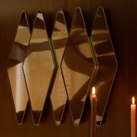 Kyoko spiegel - goud