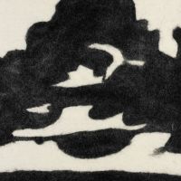 Dutchbone Sameer wandpaneel - zwart/wit