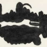 Dutchbone Samudra wandpaneel - zwart/wit