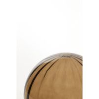 Light & Living Magdala vloerlamp 3L - glas bruin/goud