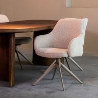 Bern eetkamerstoel Royal bouclé