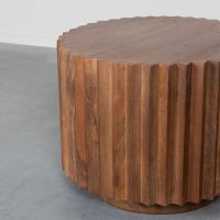 Label51 Novan salontafel 50x50x40 cm - mangohout