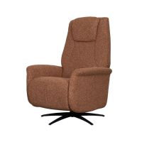 Stockholm elektrische fauteuil bouclé - koraal