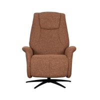 Stockholm elektrische fauteuil bouclé - koraal