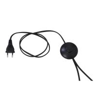 Light & Living Jody vloerlamp - zwart zink/hout bruin - OUTLET B