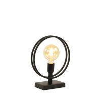 Rudra tafellamp 25x10x30 cm - mat zwart