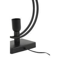 Rudra tafellamp 25x10x30 cm - mat zwart