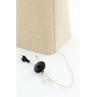 Mikko vloerlamp 40x40x176 cm linnen - naturel