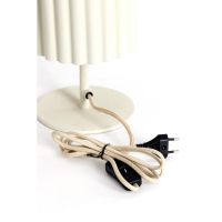 Ardales tafellamp ø16x30 cm - crème