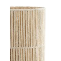 Michiel vloerlamp ø30x160 cm chenille - crème