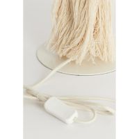 Light & Living Espino tafellamp ø31x70 cm - crème+naturel