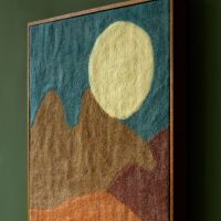 Dutchbone Chandra wandpaneel - bruin