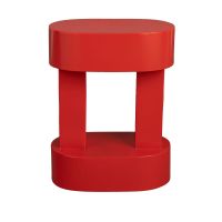 Magenta bijzettafel rood