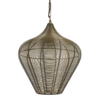 Alvaro hanglamp Ø36 cm metaal antiek brons van het woonmerk Light & Living