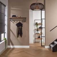 Dimitry kapstok met plank en 6 hakenvan het woonmerk Fraaai