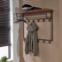 Dimitry kapstok met plank en 12 haken van het woonmerk Fraaai