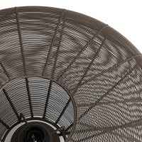 Bahoto plafondlamp Ø40 cm - mat donkerbruin