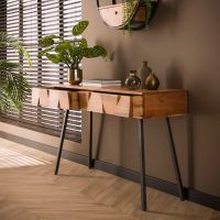 Angel kaptafel acacia hout naturel van het woonmerk Fraaai