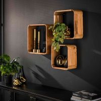 Herbie wandschap set van 3 vierkant