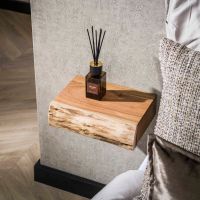 Fraaai Hardy nachtkastje zwevend acacia hout XS | set van 2