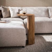 Fraaai Sedona bijzettafel massief mangohout - zand