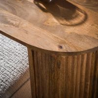 Fraaai Sedona bijzettafel massief mangohout - zand