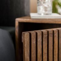 Odila nachtkastje mangohout set van 2 van het woonmerk Fraaai