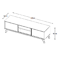 Kiran tv-meubel - 150 cm