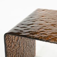 Ripple bijzettafel - bruin