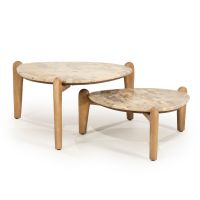 By-Boo Marnish bijzettafel groot - naturel