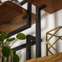 Woody metaal wandplank 20 cm van het woonmerk Fraaai