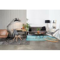 Puur Lund bureau teakhout 113 cm