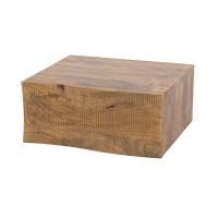 Fraaai Pioter nachtkastje zwevend 1 lade - massief mango zand