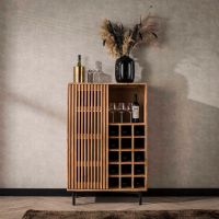 Maka wijnkast - 80 cm - naturel van het woonmerk Kick