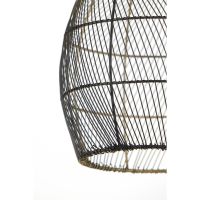 Meya hanglamp Ø23x31 cm - zwart-goud
