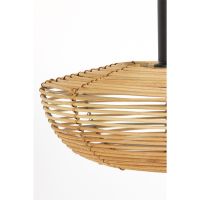 Milan hanglamp ø40x15 cm rotan - naturel