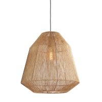 Light & Living Malva hanglamp Ø60x60 cm - jute natural