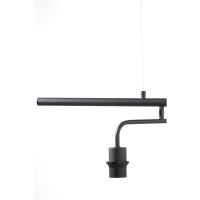 Edisa hanglamp 6L - mat zwart