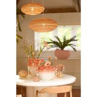 Tawela hanglamp ø50x24 cm rotan