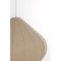 Zubeda hanglamp ø50x34 cm linnen - naturel
