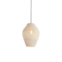 Arriate hanglamp ø26x36 cm - crème