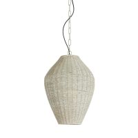 Arriate hanglamp ø33x46 cm - crème