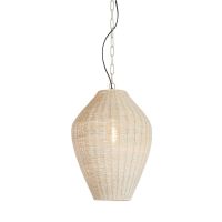 Arriate hanglamp ø33x46 cm - crème