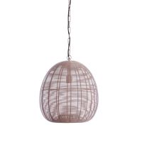 Oliveria hanglamp ø41x50 cm - licht roze