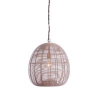 Oliveria hanglamp ø41x50 cm - licht roze