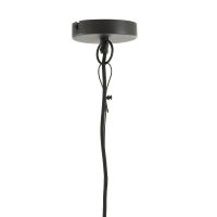 Celmira hanglamp ø40x28 cm - donkergrijs