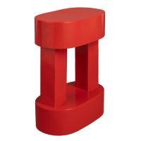 Magenta bijzettafel rood