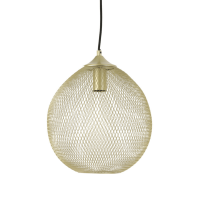 Moroc hanglamp Ø30x35 cm metaal goud van het woonmerk Light & Living