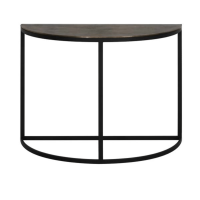 Peto sidetable 100x42x76 cm antiek brons/zwart van het woonmerk Light & Living